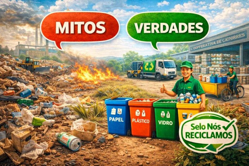 reciclagem no Brasil